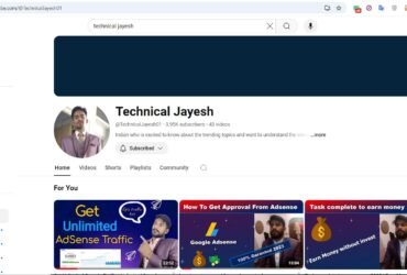 technical jayesh youtube channel